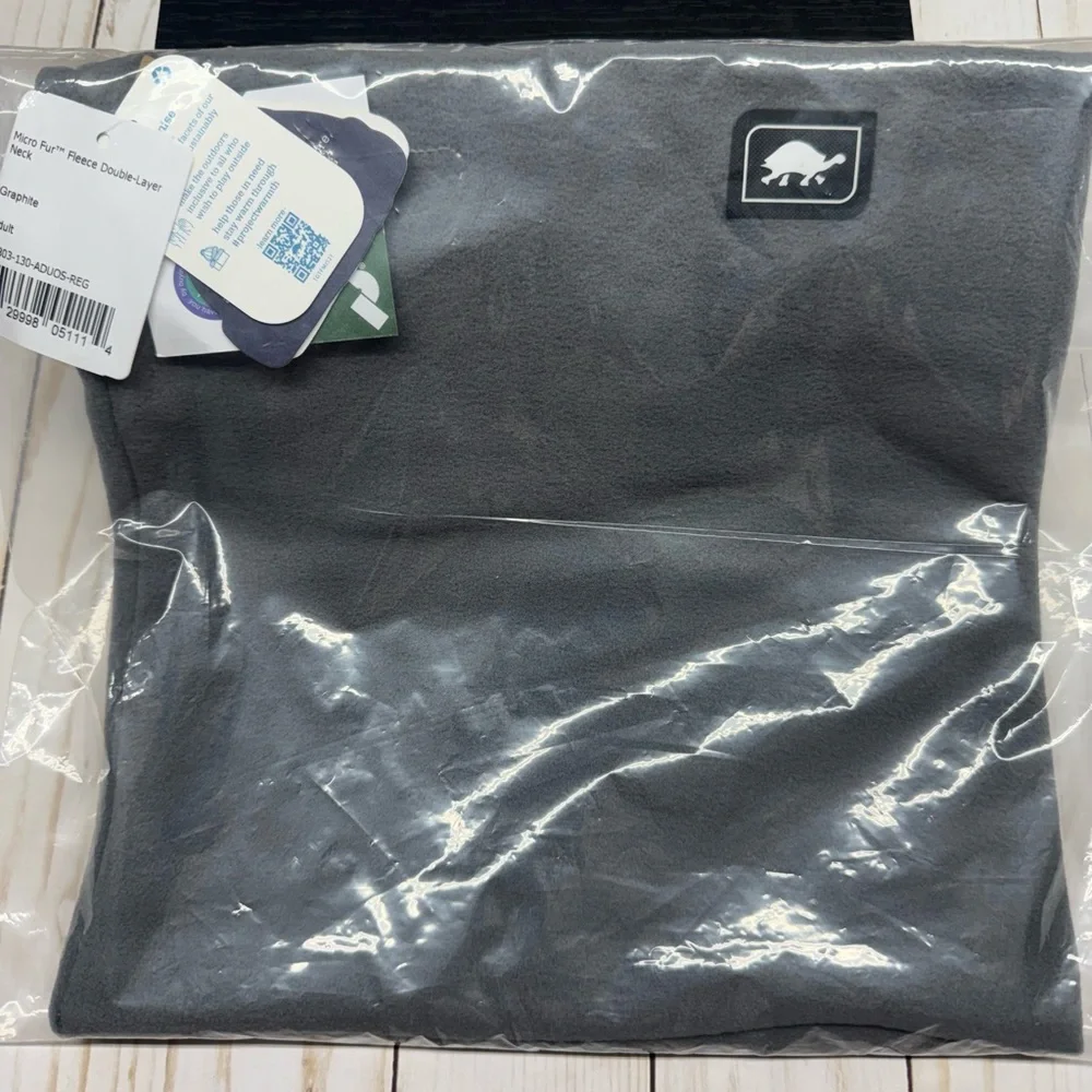 Turtle Fur Micro Fur Fleece Double-Layer Neck Warmer